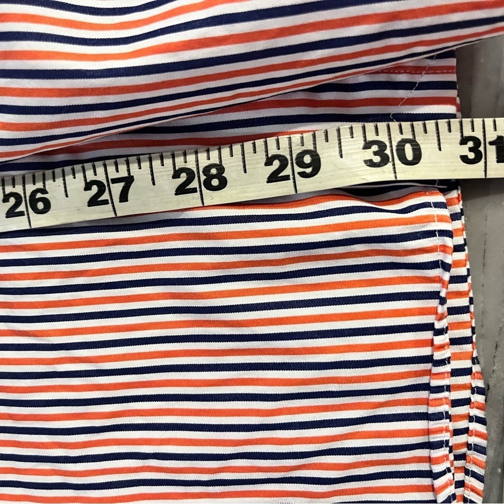 Vintage Ralph Lauren Striped Cotton Red Blue Button Down Shirtt XXL - Picture 6 of 7